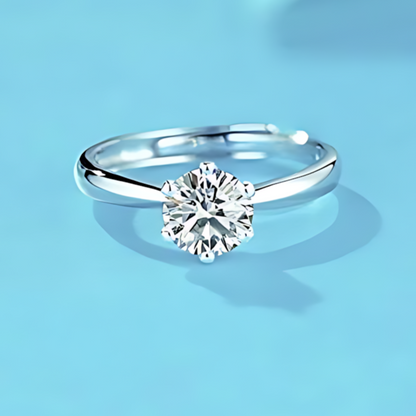 Classic 1.0ct 6-Prong Solitaire Ring