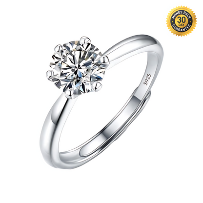 Classic 1.0ct 6-Prong Solitaire Ring