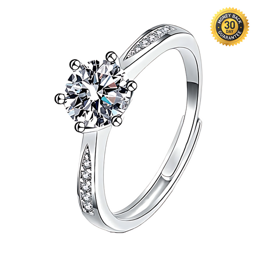 Engagement Valentine's Day Gift Moissanite Ring