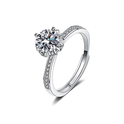 Hand Bouquet Moissanite Ring 1.0ct