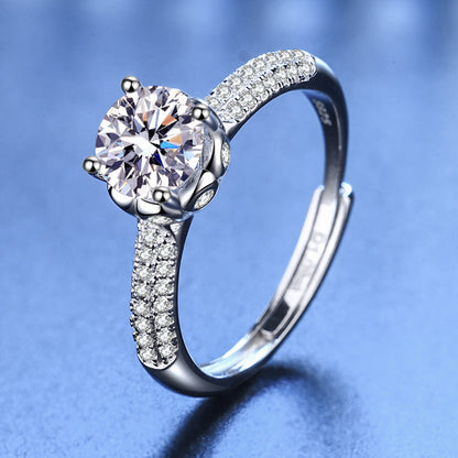 Starlight Queen 1.0ct Moissanite Ring