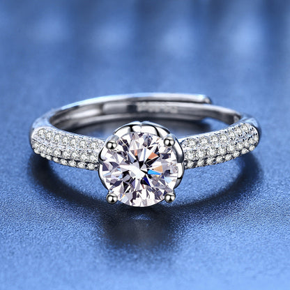 Starlight Queen 1.0ct Moissanite Ring