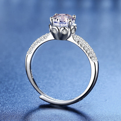 Starlight Queen 1.0ct Moissanite Ring