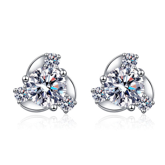 0.2ct Windmill Moissanite Earrings