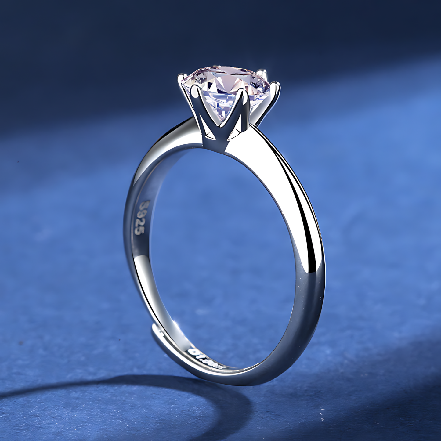 S925 Moissanite Ring 1.0ct