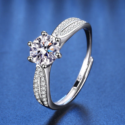 Starlight Queen Moissanite Ring 1.0ct