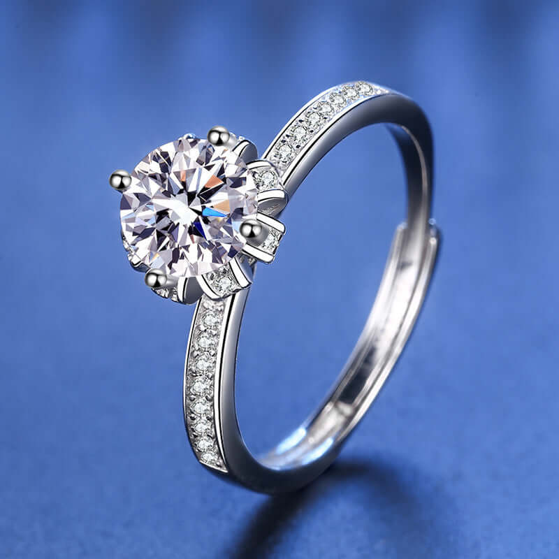 Hand Bouquet Moissanite Ring 1.0ct