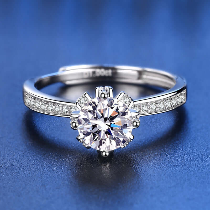 Hand Bouquet Moissanite Ring 1.0ct