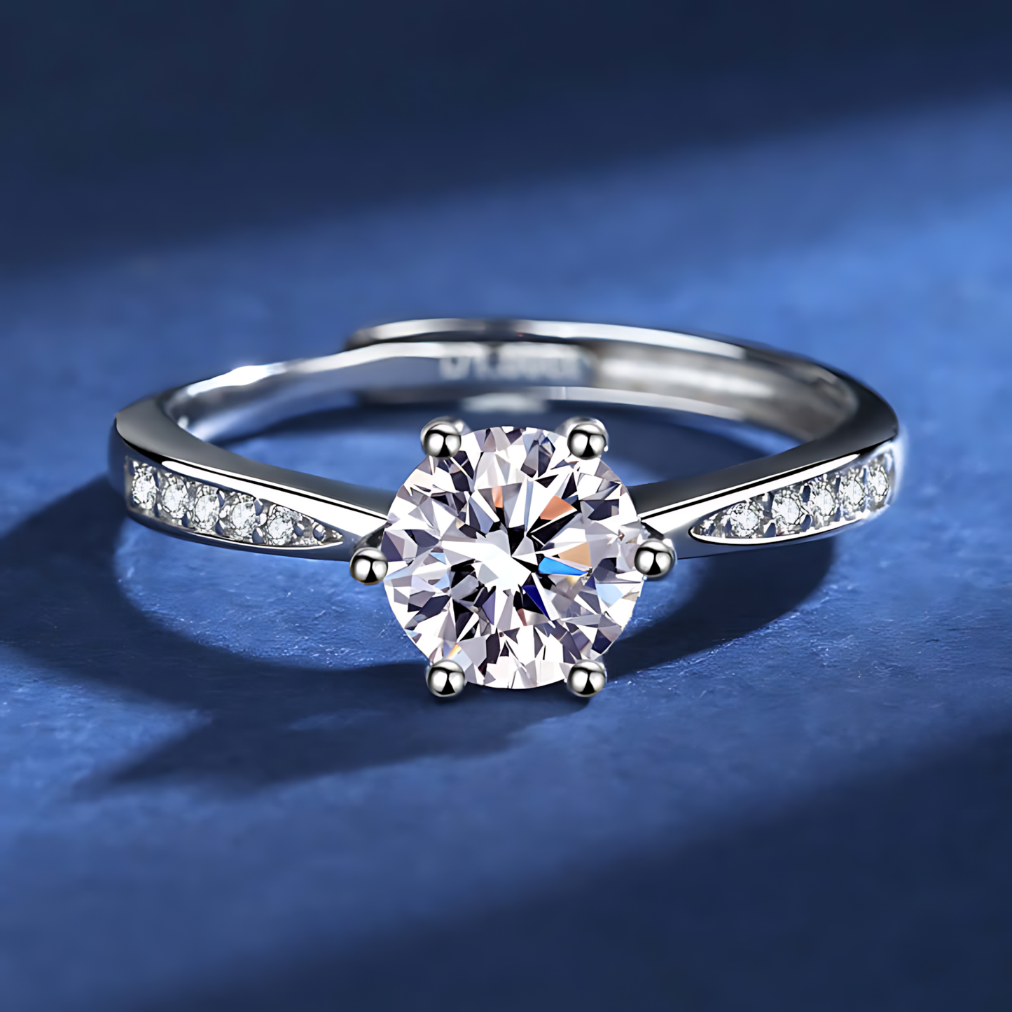 Engagement Valentine's Day Gift Moissanite Ring