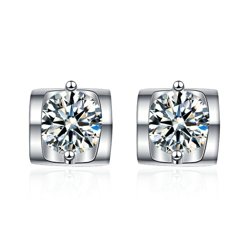 Angel's Kiss 0.5ct Moissanite Earrings