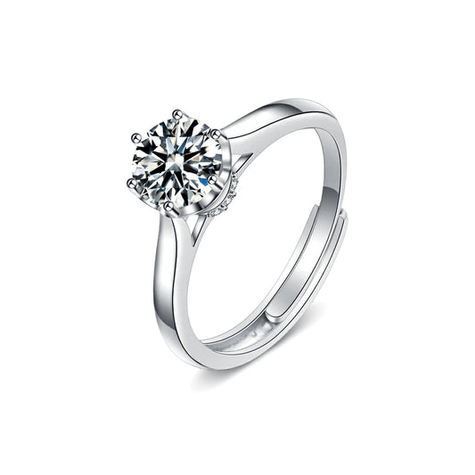 Only Love Women's Moissanite Ring 1.0ct