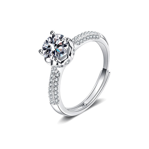 Starlight Queen 1.0ct Moissanite Ring